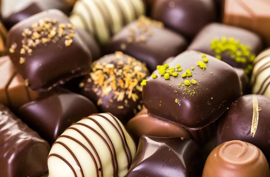 Os chocolates belgas são uma das especialidades gastronômicas mais famosas do país e uma experiência imperdível durante a viagem.